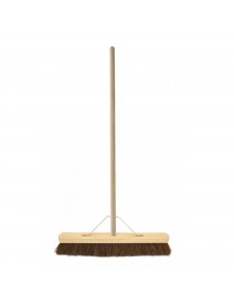 18 Inch Soft Coco Broom, Handle and Stay